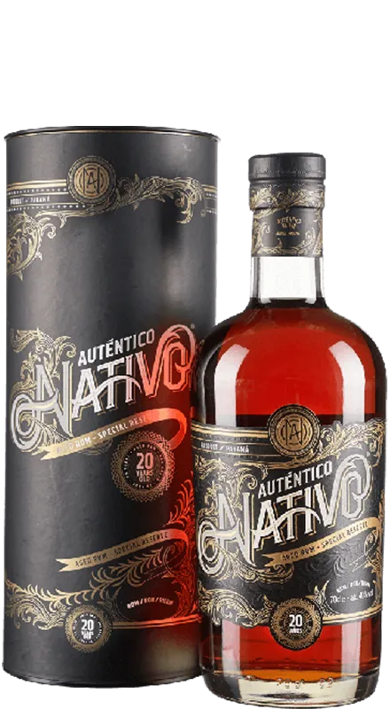Autentico Nativo 20 Ani Dark Rum 0.7L